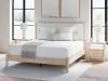 Ashley Furniture B2615B7 Ashley Furniture B2615B7 Cadmori - King Upholstered Panel Bed - Two-tone