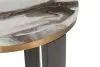 Ashley Furniture T671-6 Jazmore - Round End Table - Brown / Brass Finish