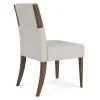 Riverside Furniture 43458 Delia - Upholstered Side Chair (Set of 2) - Nouveau Walnut / Beige