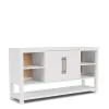 Riverside Furniture 30736 Rosalie - Door Console - White
