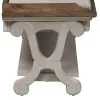 Liberty Furniture 652-BR47 Farmhouse Reimagined - Bed Bench - Antique White / Chestnut Tops