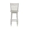 Liberty Furniture 244-B400330 Magnolia Manor - Spindle Back Swivel Bar Stool - Antique White & Weathered Bark