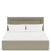 Riverside Furniture 73476-73471-73472 Cascade - Queen Panel Bed With LED Light Strip - Dovetail