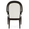 Riverside Furniture 27158 Riverside Furniture 27158 Lydia - Curved Upholstered Arm Chair (Set of 2) - White