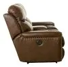 Jackson Furniture Industries 64889-1269/59-3069/59 Ceretti - Power Reclining Console Loveseat - Brown Top Grain Italian Leather Match