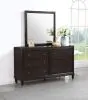 Coaster Fine Furniture 223063M Emberlyn - 6-Drawer Dresser With Mirror - Brown