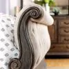 Furniture of America CM7663Q-BED Lysandra - Queen Bed - Rustic Natural Tone / Beige