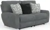 Jackson Furniture Industries 62212-1965/18-2374/48 Jackson Furniture Industries 62212-1965/18-2374/48 Maxwell - Power Deep Seat Reclining Loveseat - Dolphin