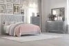 New Classic 00-3365G-14C New Classic 00-3365G-14C Huxley - 6/6 Eastern King 4 Piece Bedroom Set (Bed & Dresser & Mirror & Chest) - Gray