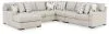 Benchcraft® 75105S11 Benchcraft® 75105S11 LaureLGrove - 5-Piece Sectional With LAF Corner Chaise - Pebble