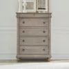 Liberty Furniture 589WT-BR41 Liberty Furniture 589WT-BR41 Rustic Traditions - 5 Drawer Chest - Saddle Tan
