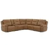 Liberty Furniture 7018BU-UPH-6PCSEC Callihan - 6 Piece Sectional - York Butternut