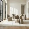 Liberty Furniture 738-ADCH-SN4PK Liberty Furniture 738-ADCH-SN4PK Accent Dining - Accent Dining Chair With Casters (Set of 4) - Sand