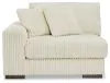 Ashley Furniture 21104S20 Ashley Furniture 21104S20 Lindyn - 6-Piece Sectional With 3 Armless Chairs - Ivory