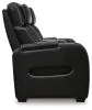 Ashley Furniture U2710618 Ashley Furniture U2710618 Boyington - Power Reclining Loveseat with Console/ Adj Headrest - Black