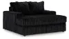 Ashley Furniture 9810315 Midnight-Madness - Oversized Chaise - Onyx