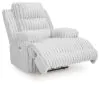Ashley Furniture PC4280406 Rhines Falls - Zero Wall Recliner - Alloy