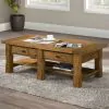 New Classic T3882-10 Duncan - 2 Drawer Coffee Table - Walnut