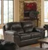 Jackson Furniture Industries 445302-1227/28-3027/28 Grant - Faux Leather Loveseat - Steel