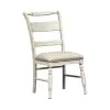Liberty Furniture 661W-C1501S Whitney - Slat Back Side Chair - Antique Linen / Weathered Gray