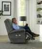 Jackson Furniture Industries 4892-1792/28-2792/28 Longevity - Fabric Power Lift Reclining With Dual Motor / Zero Gravity Trendelenburg / Xtra Comfort Extended Ottoman - Graphite