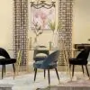 CoasterEssence 190621GLD Gilman - Rectangular Glass Top Dining Table - Gold