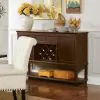CoasterEssence 107415 Parkins - 2 Door Sideboard Buffet Cabinet - Rustic Espresso