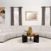 Coaster Fine Furniture 551300-S5 Charlotte - 5 Piece Upholstered Modular Sectional Sofa - Ivory