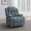 CoasterEveryday 602294P Houston - Upholstered Power Lift Recliner - Slate Blue