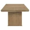 Coaster Fine Furniture 193611-S10 Adina - 10 Piece Extension Dining Set - Distressed Light Brown