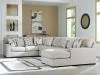 Benchcraft® 75105S12 Benchcraft® 75105S12 LaureLGrove - 5-Piece Sectional With RAF Corner Chaise - Pebble