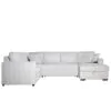 New Classic 23-U1899-3NS Bliss - Sectional Sleeper - Mist Gray