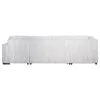 New Classic 23-U1899-3NS Bliss - Sectional Sleeper - Mist Gray