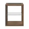 Liberty Furniture 525-OT1020 Liberty Furniture 525-OT1020 Bayhill Trellis - End Table - Honey / Black Metal Accents