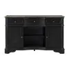 Liberty Furniture 244B-SR6238 Liberty Furniture 244B-SR6238 Magnolia Manor - Server - Weathered Bark & Antique Black