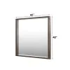 ACME BD07274 Zoey - Mirror - Brown Oak