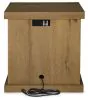 Ashley Furniture T839-7 Brinstead - Chair Side End Table - Light Brown