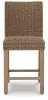 Ashley Furniture P749-130 Walton Bridge - Barstool (Set of 2) - Driftwood