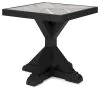 Ashley Furniture P792-702 Beachcroft - Square End Table - Black / Light Gray