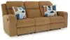 Ashley Furniture 38605/88/94 Kanlow - 2 Pc. - Reclining Sofa, Reclining Loveseat With Console - Honey