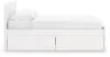 Ashley Furniture EB9630B20 Ashley Furniture EB9630B20 Onita - King Panel Platform Bed With Storage - White