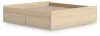 Ashley Furniture EB9632B21 Ashley Furniture EB9632B21 Onita - King Platform Bed With 2 Side Storage - Natural