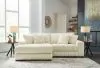 Ashley Furniture 21104S3 Ashley Furniture 21104S3 Lindyn - Left Arm Facing Corner Chaise 2 Pc Sectional - Ivory