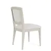 Riverside Furniture 25057 Carmella - Upholstered Back Side Chair (Set of 2) - Pebble Oak