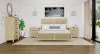 Riverside Furniture 30680-30681-30672 Riverside Furniture 30680-30681-30672 Rosalie - King Woven Bed - Hemlock