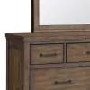 Samuel Lawrence Furniture S918-430 Cambridge - Beveled Dresser Mirror - Brown