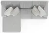 Jackson Furniture Industries 3303/75/42-18 Jackson Furniture Industries 3303/75/42-18 Logan - 2 Piece Upholstered Sectional With Comfort Coil Seating And 5 Included Accent Pillows (Left Side Facing Chaise) - Moonstruck