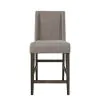 Liberty Furniture 152-CD-O7GTS Liberty Furniture 152-CD-O7GTS Double Bridge - 7 Piece Gathering Table Set (Upholstered Counter Chairs) - Dark Chestnut