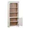 Liberty Furniture 652-HO201 Farmhouse Reimagined - Bookcase - Antique White / Chestnut Tops