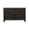 Liberty Furniture 615-BR31-B Liberty Furniture 615-BR31-B Americana Farmhouse - 9 Drawer Dresser - Black